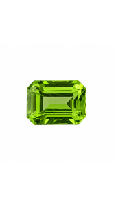 2.25 Carats Peridot Emerald cut From Pakistan